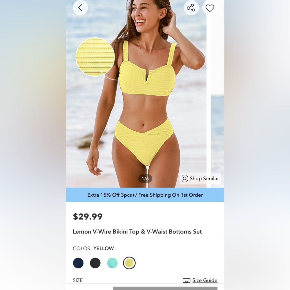 CUPSHE bikini